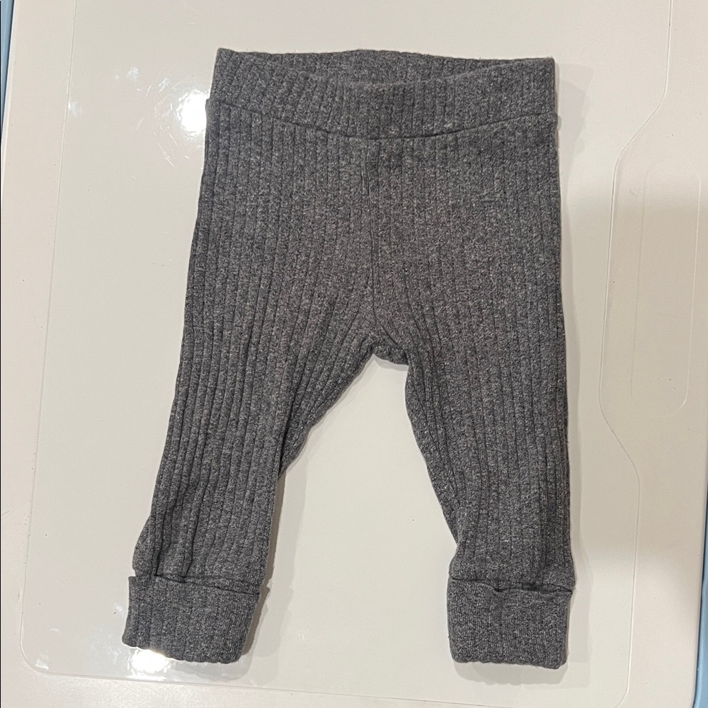 Kate Quinn Charcoal Ribbed Leggings